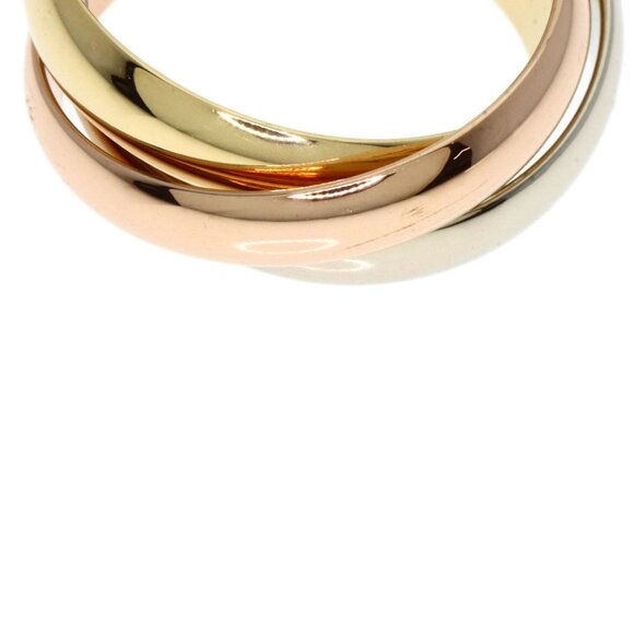 CARTIER 18k Yellow Gold Trinity Ring #48 - Picture 5 of 7